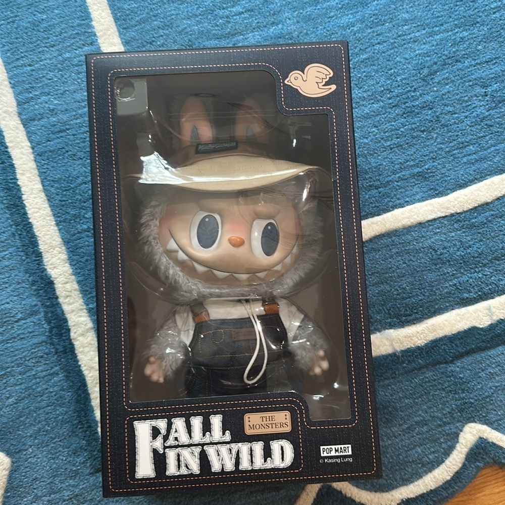 Pop Mart THE MONSTERS labubu FALL IN WILD SERIES-Vinyl Plush Doll New